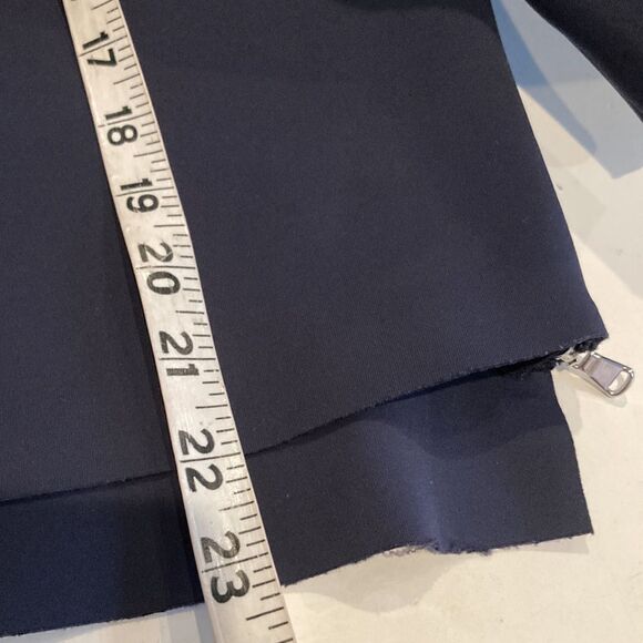 J brand blue scuba, top with side, zippers size medium - Picture 7 of 8